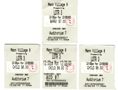 LOTR3 x 4