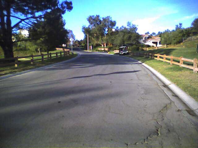 Climbing along the Golf Course
